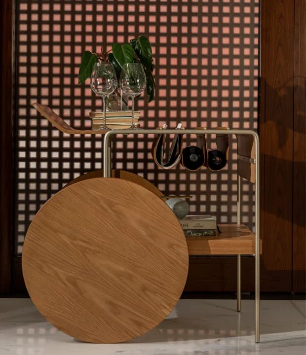 Carro Bar Flat detalhe 1