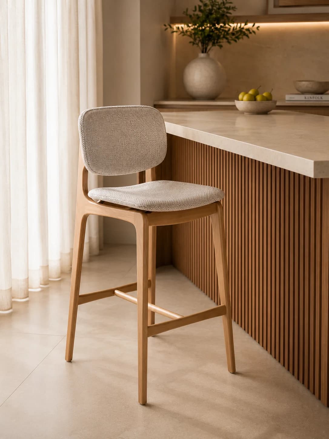 Banqueta Claire detalhe 2