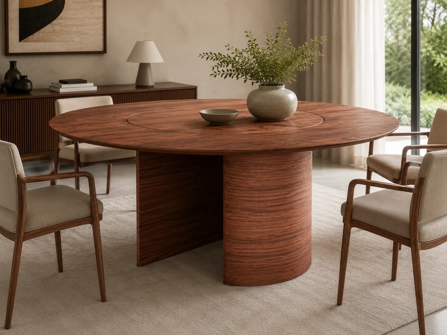 Mesa Moscou Redonda detalhe 1