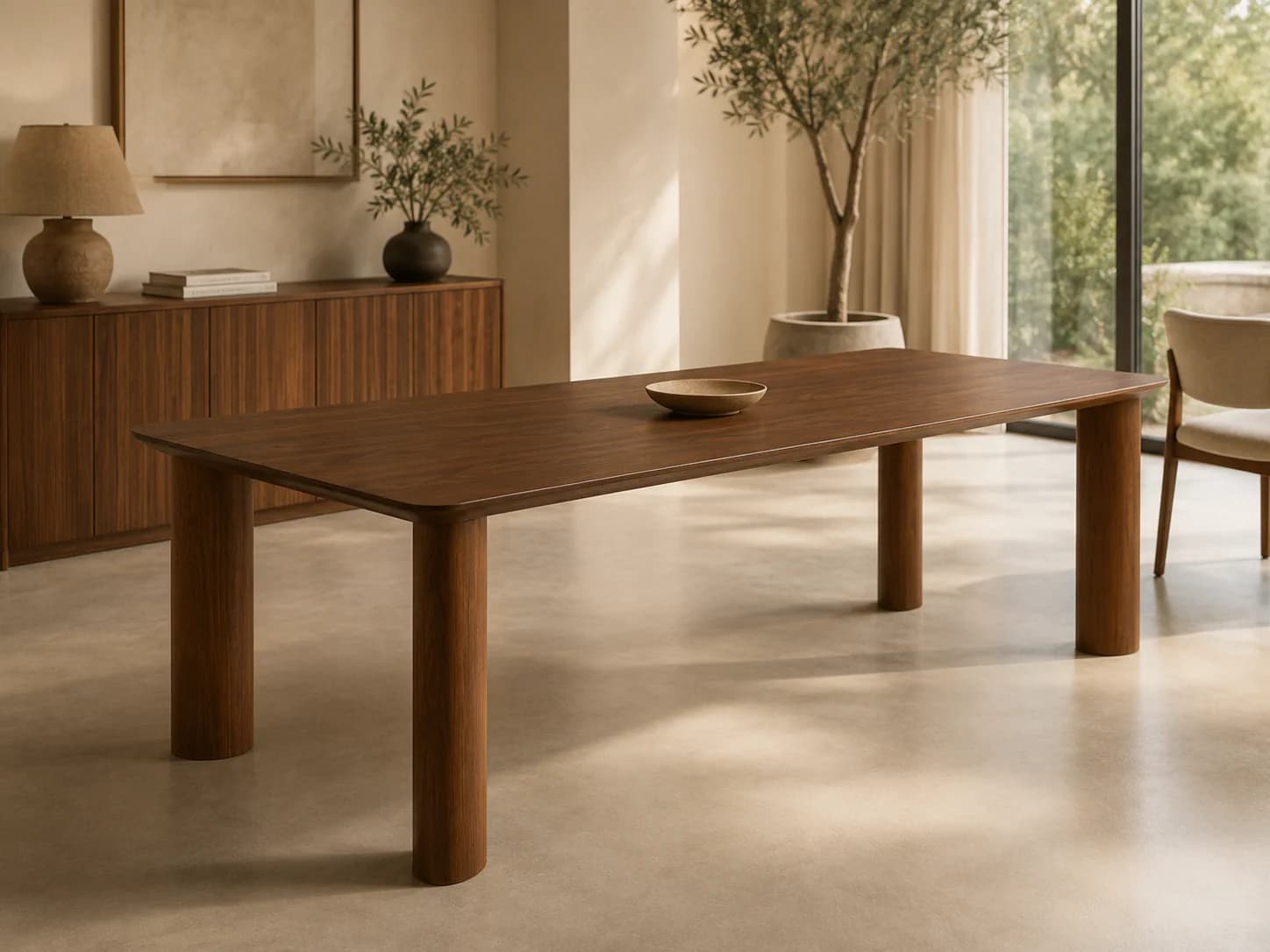 Mesa Serena Retangular detalhe 1